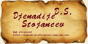 Đenadije Stojančev vizit kartica